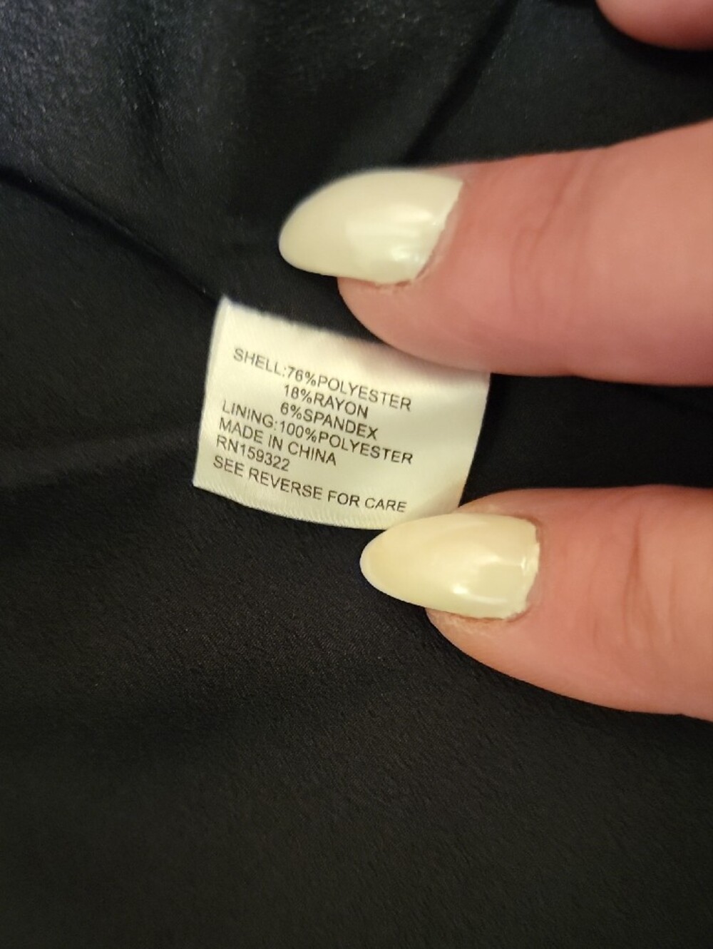 Central Park West Black Two-Piece Pantsuit with Cream and Tan Stripes - Picture 12 of 17